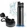 Rockbros 35210029002 terminė gertuvė dviračiui 650 ml – juodos spalvos