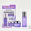 Bielenda Skin627 Rinkinys su retinoliu ir bakučioliu: veido serumas 50 ml + veido kremas 50 g + lakštinės kaukės 3 x 22 ml