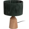 Bigbuy Home TRAPEZE stalinis šviestuvas su mediniu pagrindu, Ø 25 cm