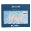 Rinkinys „Biotherm Deo Pure Trio Woman“ 3x75ml