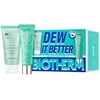 Set Biotherm: Aquasource Hyalu Plump Moisturizing Daily Gel Kreminis For Face, 30 ml + Biosource Eliminates Impurities Cleansing Foam, 50 ml