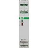 Bistabili relė F&amp;F BIS-411M-LED-24V 16A 1NO 9-30V AC/DC LED su kontaktų padėties atmintimi DIN bėgiui