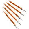 BitFenix Alchemy 2.0 PSU Cable, 5x 40cm – oranžinės spalvos