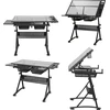 Dna Professional DNA PRO DESK 1 stalas, piešimo stalas su stalčiais