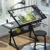 Dna Professional DNA PRO DESK 1 stalas, piešimo stalas su stalčiais