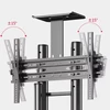 Dna Professional DNA TV STAND grindų stovas juoda plieno rankena
