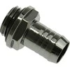 Bitspower tiesi jungtis G1/4 colio AG į 10 mm ID – blizgiai juoda