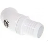 Bitspower jungtis, 45 laipsnių, G1/4 colio AG – 13 mm ID – pasukama, balta