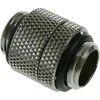 Bitspower adapteris, tiesus, G1/4 colio AG į G1/4 colio AG – pasukamas, blizgus sidabrinis