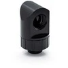 Bitspower Artemis 90 Degree Fitting – rotatable, matte juodas