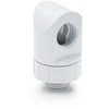 Bitspower Artemis 90 Degree Fitting – rotatable, arctic baltas