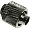 Bitspower tiesioji jungtis G1/4 colio AG į 16/10 mm – blizgiai juoda