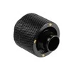 Bitspower tiesus G1/4 colio AG ant 16/10 mm jungties adapteris – matinės juodos spalvos