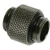 Bitspower adapteris, tiesus, G1/4 colio AG į G1/4 colio AG – ilgas, blizgios juodos spalvos