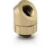 Bitspower Artemis 45 Degree Fitting – rotatable, stardust auksinis