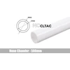 „Bitspower Crystal Link“ vamzdelis 16/12 mm, 500 mm, baltas