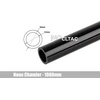 „Bitspower Crystal Link“ vamzdelis 16/12 mm, 1000 mm, juodas