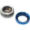 Bitspower Multi-Link Adapteris Connection straight G1/4 inch female thread to 16mm OD hard tube – glossy juodas