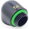 Bitspower Touchaqua Adapteris 90 Degree G1/4 inch Male to G1/4 inch Female – 2 Pack, juodas