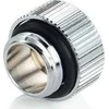 „Bitspower Touchaqua“ adapteris, tiesus G1/4 colio kištukas į G1/4 colio kištuką, 2 vnt. pakuotėje, sidabrinis