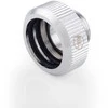 „Bitspower Touchaqua“ adapteris, jungiantis G1/4 colio AG į 16 mm išorinį kietąjį vamzdį – 2 vnt. pakuotėje, sidabrinis