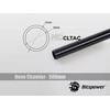 Bitspower Crystal Link Tube 12/10mm, Länge 500mm – juodas