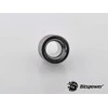 Bitspower adapteris G1/4 colio kištukas į G1/4 colio kištuką – 15 mm, blizgiai juodas