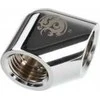 Bitspower Adapteris 90 Degree G1/4 Inch Female to G1/4 Inch Female – shiny sidabrinis
