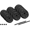 Hantle Bituminiai reguliuojamo svorio hanteliai 2x10kg REBEL ACTIVE