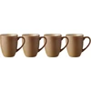 Bitz Puodelių rinkinys 300 ml 4 vnt. Wood/Sand Stoneware 28077