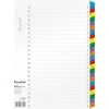 Biurfol Kartoniniai skirtukai Biurfol A4 formato A-Z abėcėlės tvarka