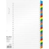 Biurfol Kartoniniai skirtukai Biurfol A4 formato A-Z abėcėlės tvarka