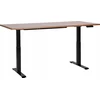 Beliani Biurko regulowane elektrycznie DESTINES Ruda/ juoda 180 cm 80 cm