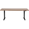 Beliani Elektra reguluojamas stalas DESTINAS, rudas/juodas, 180 cm x 80 cm