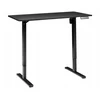 Beliani Elektriškai reguliuojamas stalas TAVARES, juodas, 120 cm x 60 cm