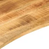 Rašomojo stalo stalviršis su linkiu, 100x60x2,5cm, mango