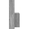 Stalas Pilkas Sonoma 138,5 x 55 x 143 cm Apdirbta mediena
