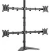 Laikiklis Biurko Equip Equip Tischfuß 17"-32"/ 4TFT je 9kg 360° sw