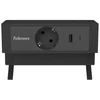 Fellowes biurko maitinimo modulis 1x lizdas, USB-A, USB-C