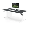 Stalomas Jan Nowak Elektrinis su aukščio reguliavimu ergonomiškas baltai antracitinis, 1600x800 mm: Aria (5907367517378)
