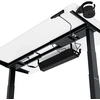 Stalinis Jan Nowak Elektrinis su aukščio reguliavimu ergonomiškas antracito-baltas, 1400x700 mm: ARIA (5907367517453)