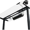 Stalviršis Jan Nowak Elektrinis reguliuojamo aukščio ergonomiškas antracito-baltas, 1600x800 mm: ARIA (5907367517460)