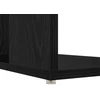 Stalas Juodas ąžuolas Apdirbta mediena 130 x 50.5 x 75 cm