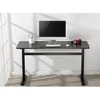 LogiLink Manually adjustable sit-stand desk EO0027 | 70-117 cm | Maximum load weight 40 kg | Juodas