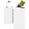 Stalviršis Nicea Baltas 120 cm x 48 cm