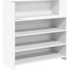 Registratūros stalas, baltas, 100x50x103,5 cm, inžinerinė mediena