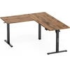 Stalo SENSE7 Nojo Light Corner tamsiai ruda 160 cm x 140 cm Dark Brown