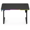 Biurko SENSE7 VOLT RGB juoda 120x60