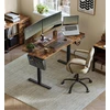 Songmics Reguliuojamo aukščio elektrinis stalas 60 x 140 x (72-120) cm