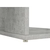 Stalas Betono pilka Apdirbta mediena 130 x 50.5 x 75 cm